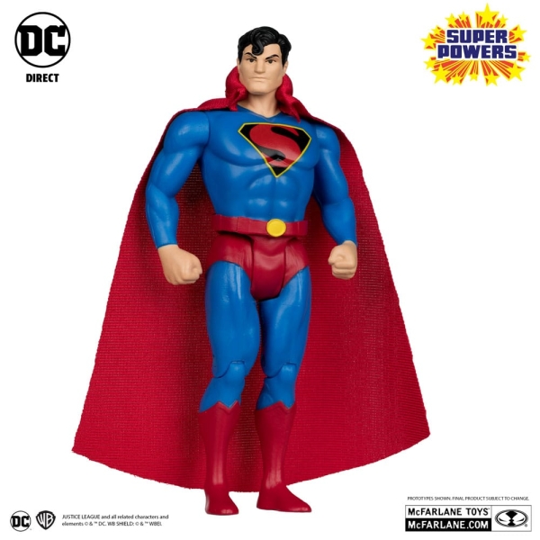 DC Super Powers Actionfigur # 38: Superman (Fleischer Variant) 13 cm